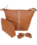 Centre Stitch - 2 Bag Set Tan Brown (B230)