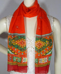 Diamond Scarf Orange (SP375)