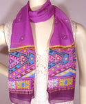 Diamond Scarf Purple (SP376)