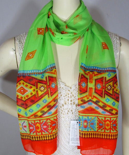 Diamond Scarf Green (SP377)